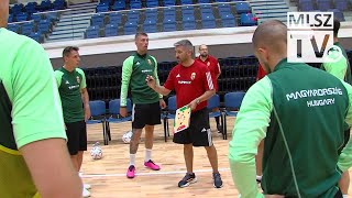 Válogatott összetartás  Férfi Futsal NB I  MLSZTV [upl. by Radek538]