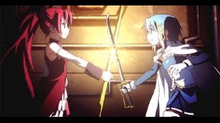 Madoka Magica Sayaka vs Kyōko [upl. by Rekcut]