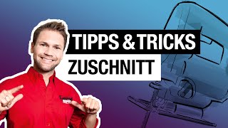 TIPPS amp TRICKS  Zuschnitt von Laminat Vinyl und Parkett Werkzeuge und Techniken [upl. by Sirtimed]