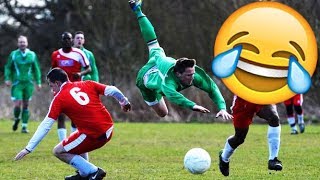 Best Sunday League Football Vines 3  Tackles Fights and Goals [upl. by Dnomzed]