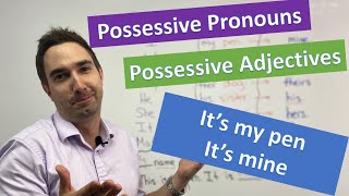 Possessive Pronouns and Adjectives [upl. by Autumn]