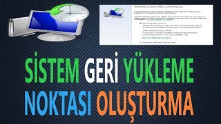 Sistem Geri yükleme windows 7 8 10 [upl. by Franci]