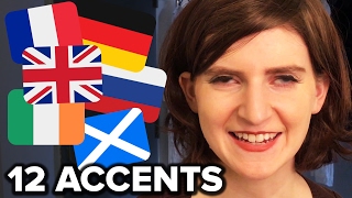 How To Do 12 Different Accents [upl. by Buchalter858]