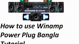 How to use Winamp Power Plug Visualization [upl. by Eziechiele]