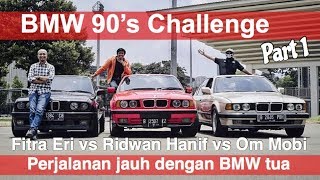 BMW 90s Challenge  part 1 Jakarta  Cirebon [upl. by Ailefo685]