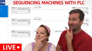 Allen Bradley PLC Programming Sequencer Tutorial Sequence Control [upl. by Etnovert321]