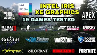 Intel Iris Xe Graphics Gaming Test  2021 [upl. by Haek]