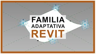 BIM DIY Cómo hacer una Familia Adaptativa en Revit [upl. by Airetal]