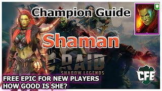 RAID Shadow Legends  Champion Guide  Shaman [upl. by Angelico]