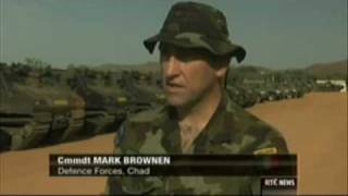 Irish Special Forces Elite Army Ranger Wing in Chad RTÉ News [upl. by Dorahs260]