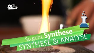 Synthese  aufs Innigste verbunden  alpha Lernen erklärt Chemie [upl. by Ringe967]