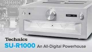 Review Technics SUR1000  An AllDigital Powerhouse [upl. by Aicsile959]