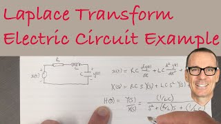 Laplace Transform Electric Circuit Example [upl. by Niajneb]