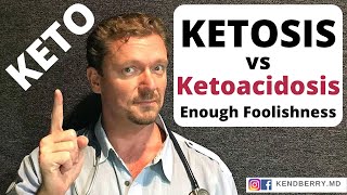 KETOSIS vs Ketoacidosis A Doctor Explains the Difference [upl. by Notse]