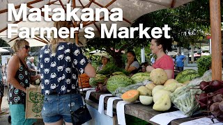 Matakana Farmers Market New Zealand マタカナファーマース・マーケット [upl. by Iruy]