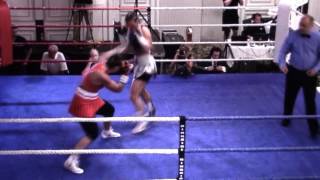 Pro Female Boxing Alicia quotEmpressquot Napoleon Pro DebutFull Fight [upl. by Millur]