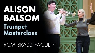 Alison Balsom Trumpet Masterclass [upl. by Livy]