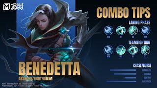 Hero Spotlight  Benedetta  Mobile Legends Bang Bang [upl. by Whatley685]