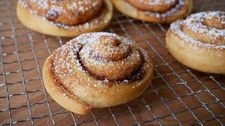 Zimtschnecken Selber Machen Rezept  Homemade Cinnamon Rolls Recipe  ENG SUBS [upl. by Hoxie899]