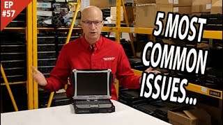 EP 57 5 Most Common ISSUES  Panasonic Toughbook CF19 [upl. by Kaufman]