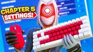 BEST Chapter 5 PC Keyboard amp Mouse Settings Sensitivity  Keybinds In Fortnite [upl. by Enawd]