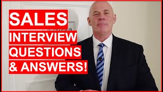 SALES Interview Questions amp Answers How to PASS a Sales Interview [upl. by Oren]