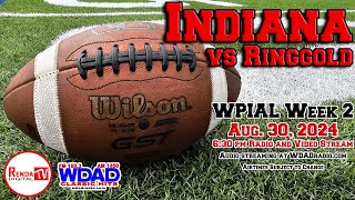 Indiana vs Ringgold Football 83024 [upl. by Eelek]