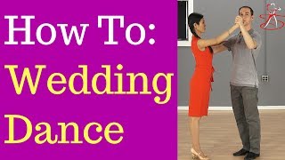 How to Dance at a Wedding For Couples  For Beginners [upl. by Armyn]