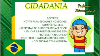 CIDADANIA Direitos e deveres [upl. by Vaish582]