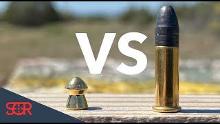 22LR VS 22 Airgun  POWER TEST [upl. by Race]