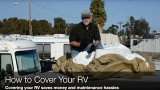 How to Cover Your RV [upl. by Annauqal]