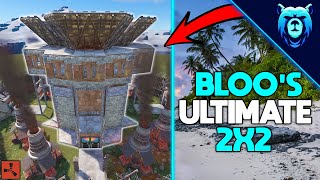 Blooprints PERFECT 2x2 Expansion  Rust Base Design 2024 [upl. by Persas]