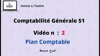 Comptabilité Générale S1  Plan Comptable [upl. by Delcina]