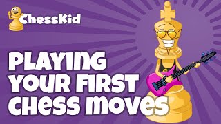 How to Play Your First Chess Moves Part 1  ChessKid [upl. by Lorrayne190]