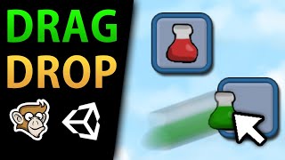 Simple Drag Drop Unity Tutorial for Beginners [upl. by Liddle]