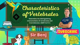 Science 6 Quarter 2 Characteristics of Vertebrates  Classification of Vertebrates [upl. by Niuq]