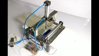 Air Powered Pneumatic Punching Machine [upl. by Aissila]