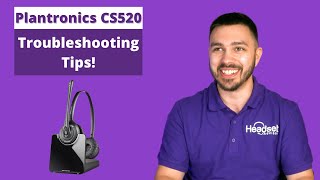 Plantronics Poly CS520 Troubleshooting Tips [upl. by Udele]