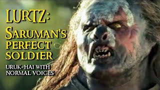 Urukhai With Normal Voices  Lurtz Sarumans Perfect Soldier [upl. by Billy417]