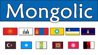 MONGOLIC LANGUAGES [upl. by Enitsyrk]