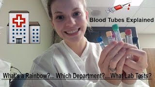 Phlebotomy amp Laboratory Blood Tubes Explained [upl. by Evans]