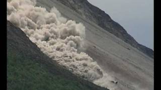 Pyroclastic flows on Mt Merapi Java Indonesia [upl. by Rhynd]