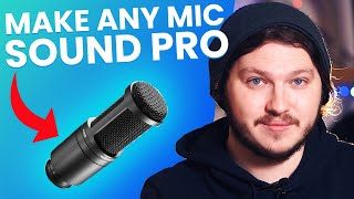 How To Make ANY Microphone Sound BETTER For Twitch [upl. by Aronoff]