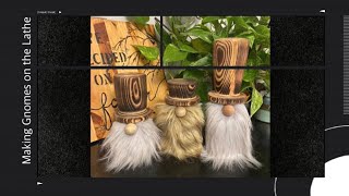 Simple Woodturning Project to Sell  Gnomes on the Lathe [upl. by Levin]