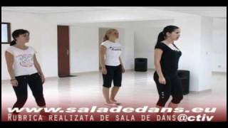 Lectie de dans salsa pasi de baza 1 Danseaza acasa [upl. by Allina]