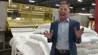 Touring the Sealy Mattress Factory with Kenny [upl. by Mccord]