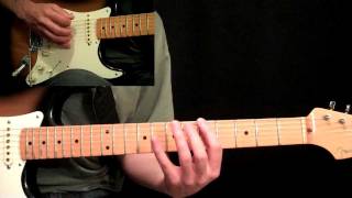 Kansas  Carry On Wayward Son Guitar Lesson Pt1  Main Riffs amp Intro Solo [upl. by Ayor21]