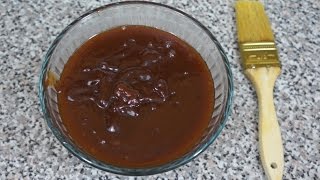 Salsa BBQ hecha en casa  Receta facil [upl. by Atiuqnahs]