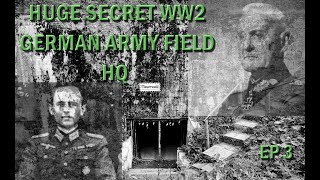 WW2 GERMAN ARMY HUGE SECRET BUNKER COMPLEX MAUERWALD [upl. by Oak614]