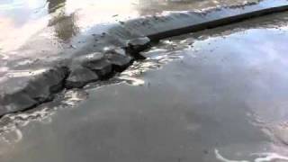 Japan Earthquake Liquefaction Video Awesome [upl. by Ballard891]